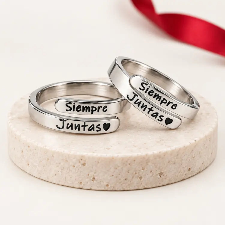 Anillo Vínculo — Siempre Juntas