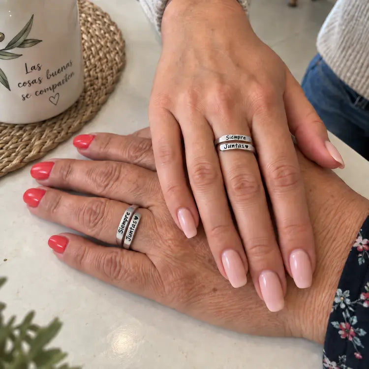 Anillo Vínculo — Siempre Juntas